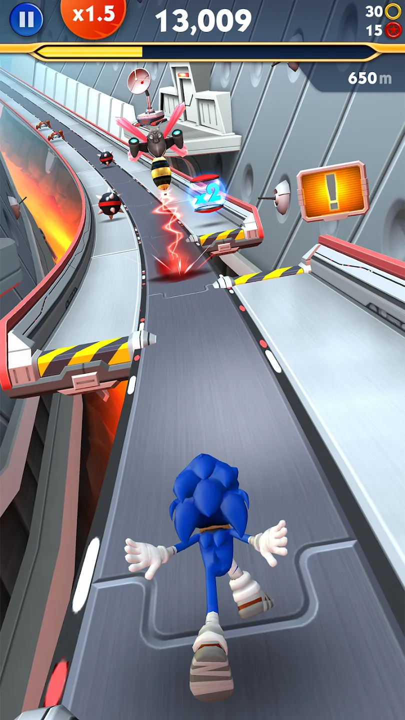 Sonic Dash 2: Sonic Boom Run v3.21.0 APK Мод (Много денег) Screenshot 3