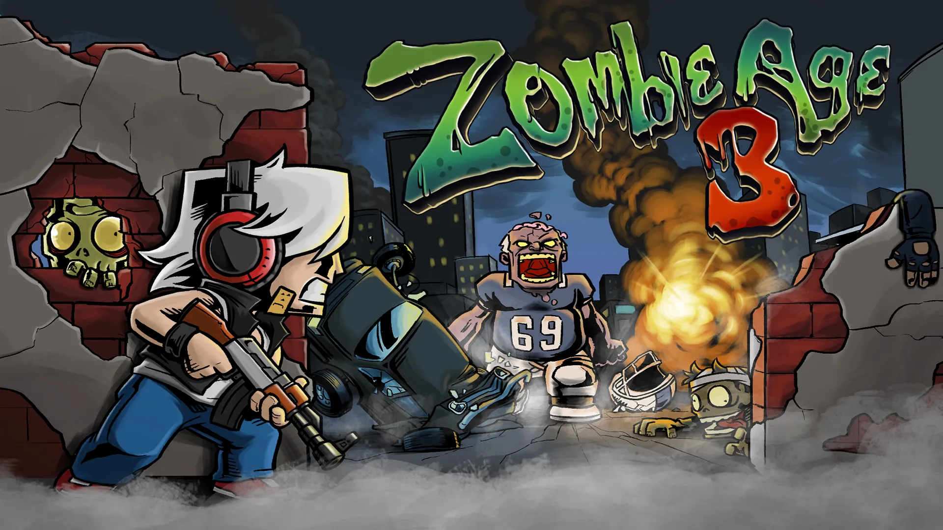 Zombie Age 3 HD v1.3.0 APK Мод (Много денег) Screenshot 1 Zombie Age 3 HD v1.3.0 APK Мод (Много денег) Screenshot 1