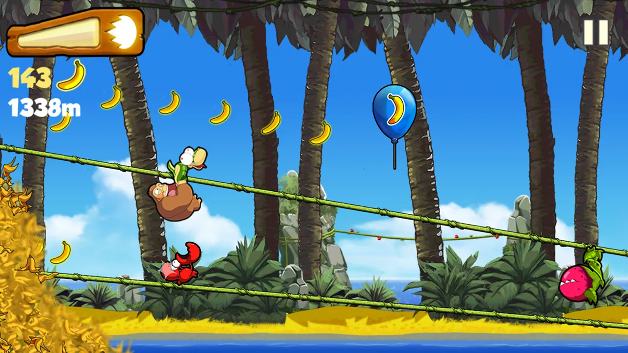 Banana Kong [мод: много денег] Screenshot 3
