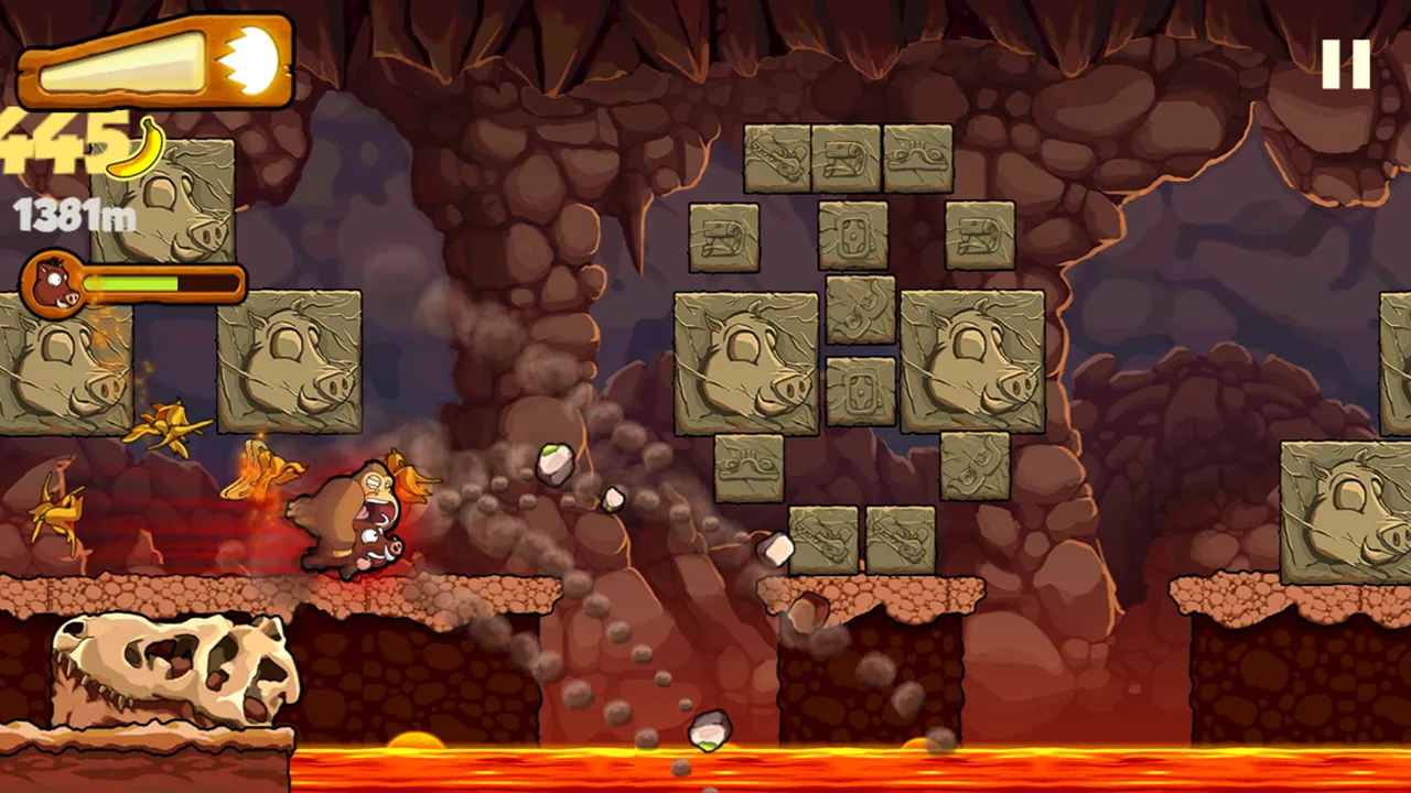 Banana Kong [мод: много денег] Screenshot 4