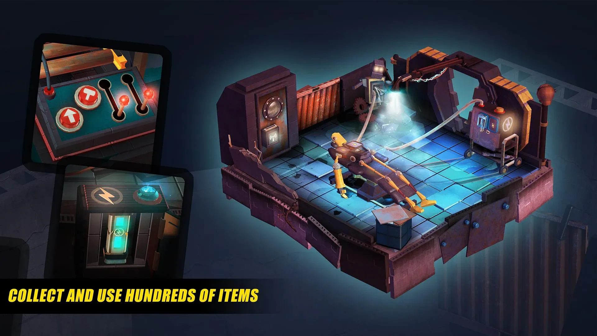 Tiny Robots Recharged v1.74 APK Мод (Бесплатные покупки) Screenshot 2