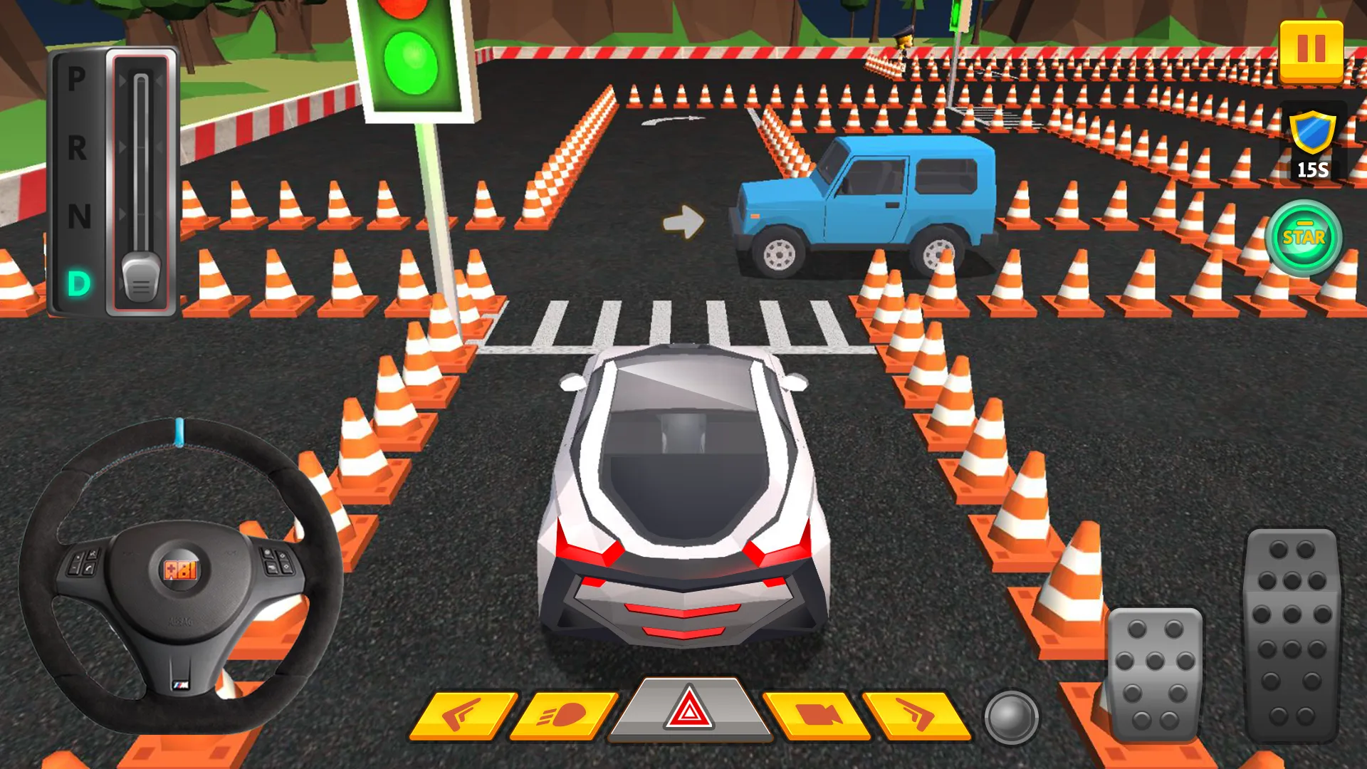 Автопарковка 3D Pro: вождение [мод: всё открыто] Screenshot 4