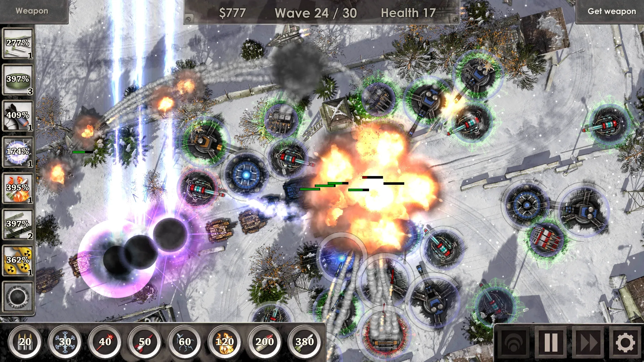 Defense Zone 3 Ultra HD v1.6.50 APK Мод (Меню, Много денег) Screenshot 4 Defense Zone 3 Ultra HD v1.6.50 APK Мод (Меню, Много денег) Screenshot 4