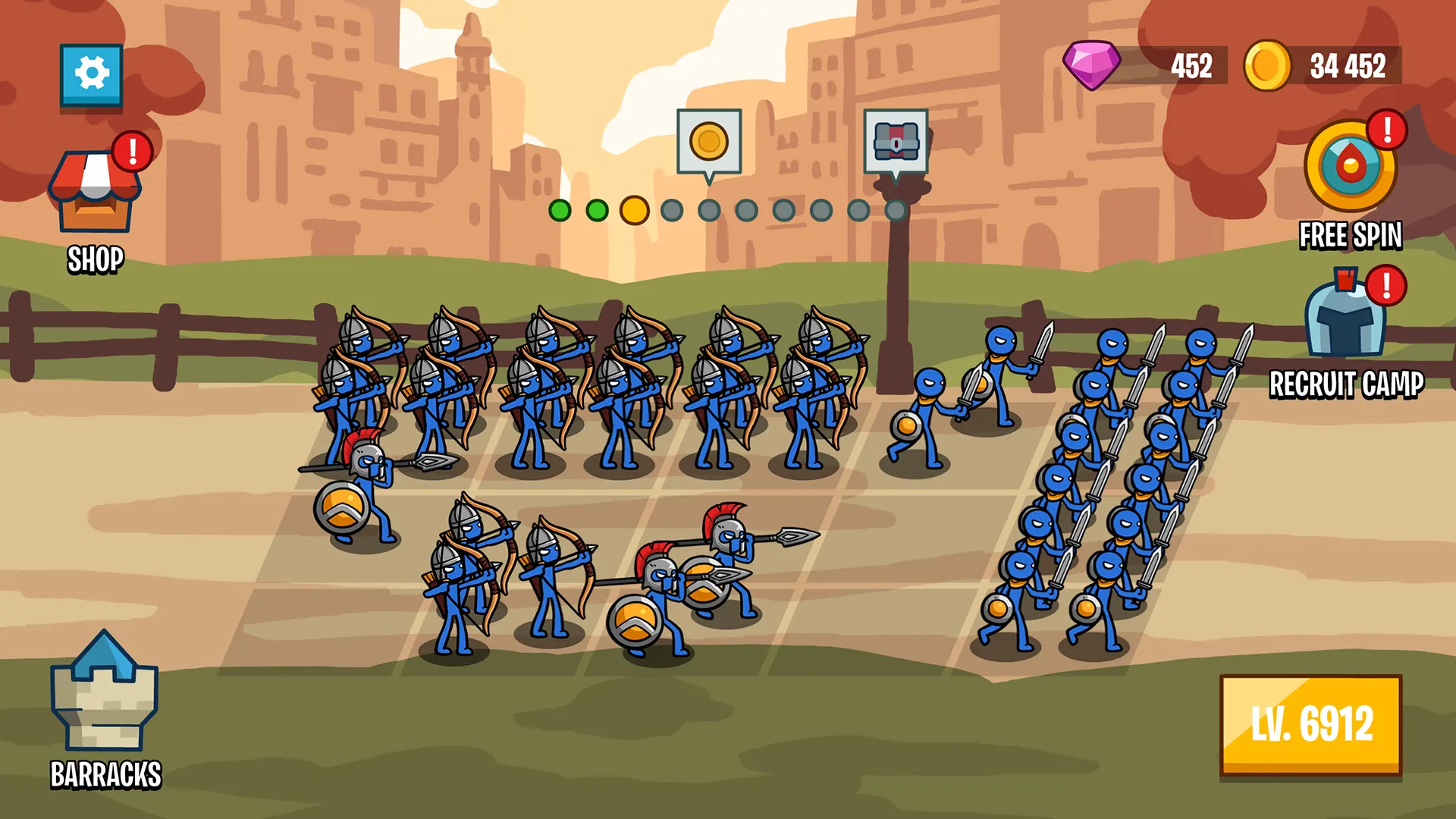 Stick Battle: War of Legions [мод: много денег] Screenshot 4
