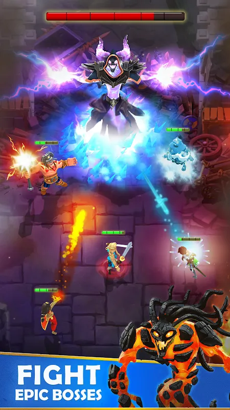 Darkfire Heroes v1.28.2 APK Мод (Меню, Режим бога, Много маны) Screenshot 3