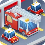 Скачать Idle Firefighter Tycoon Мод (Много денег) на Андроид