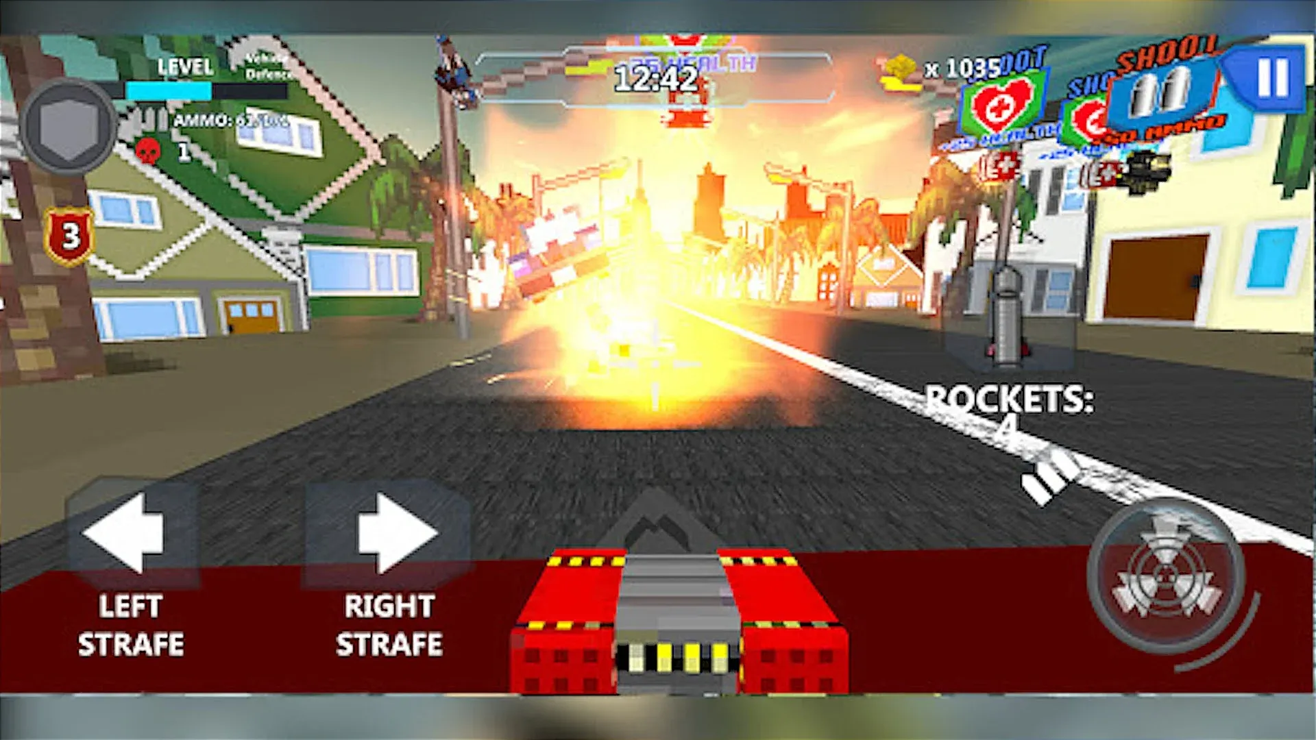 Cube Wars Battle Survival v1.91 APK Мод (Режим бога) Screenshot 5
