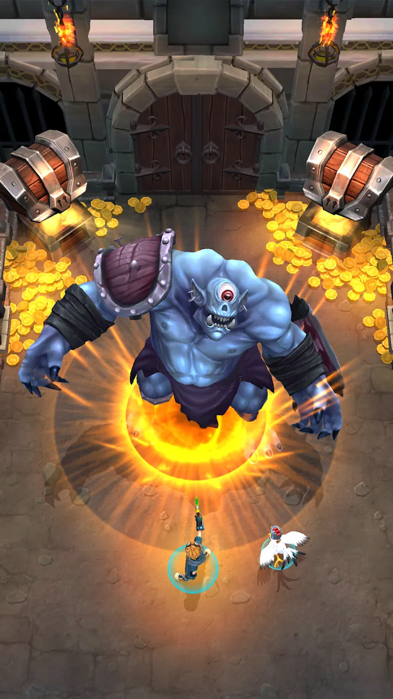 Heroics Epic Legend of Archero v4.7.126 APK Мод (Меню, Бесплатный шопинг, Урон, Режим бога) Screenshot 3 Heroics Epic Legend of Archero v4.7.126 APK Мод (Меню, Бесплатный шопинг, Урон, Режим бога) Screenshot 3