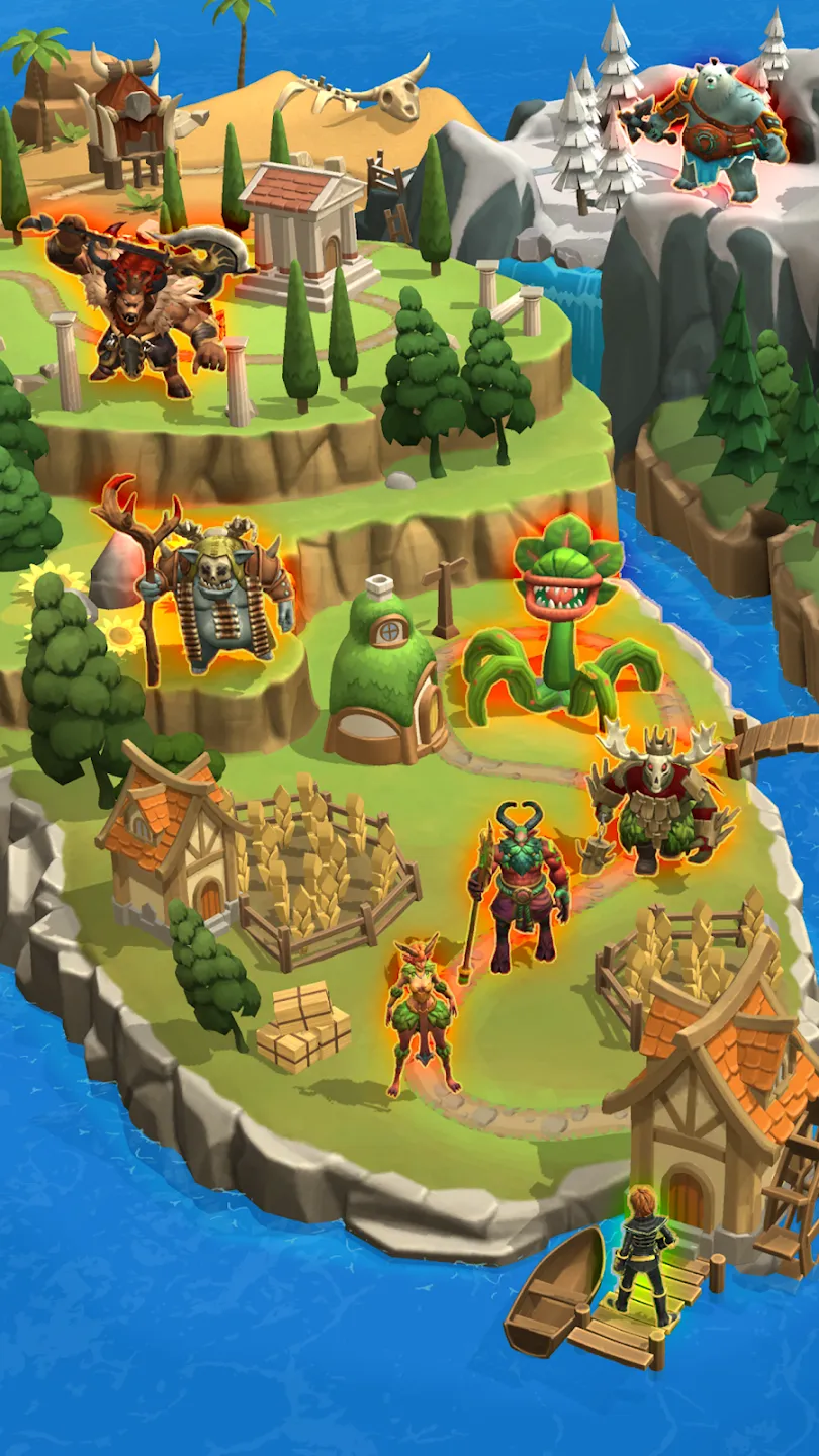 Heroics Epic Legend of Archero v4.7.126 APK Мод (Меню, Бесплатный шопинг, Урон, Режим бога) Screenshot 5