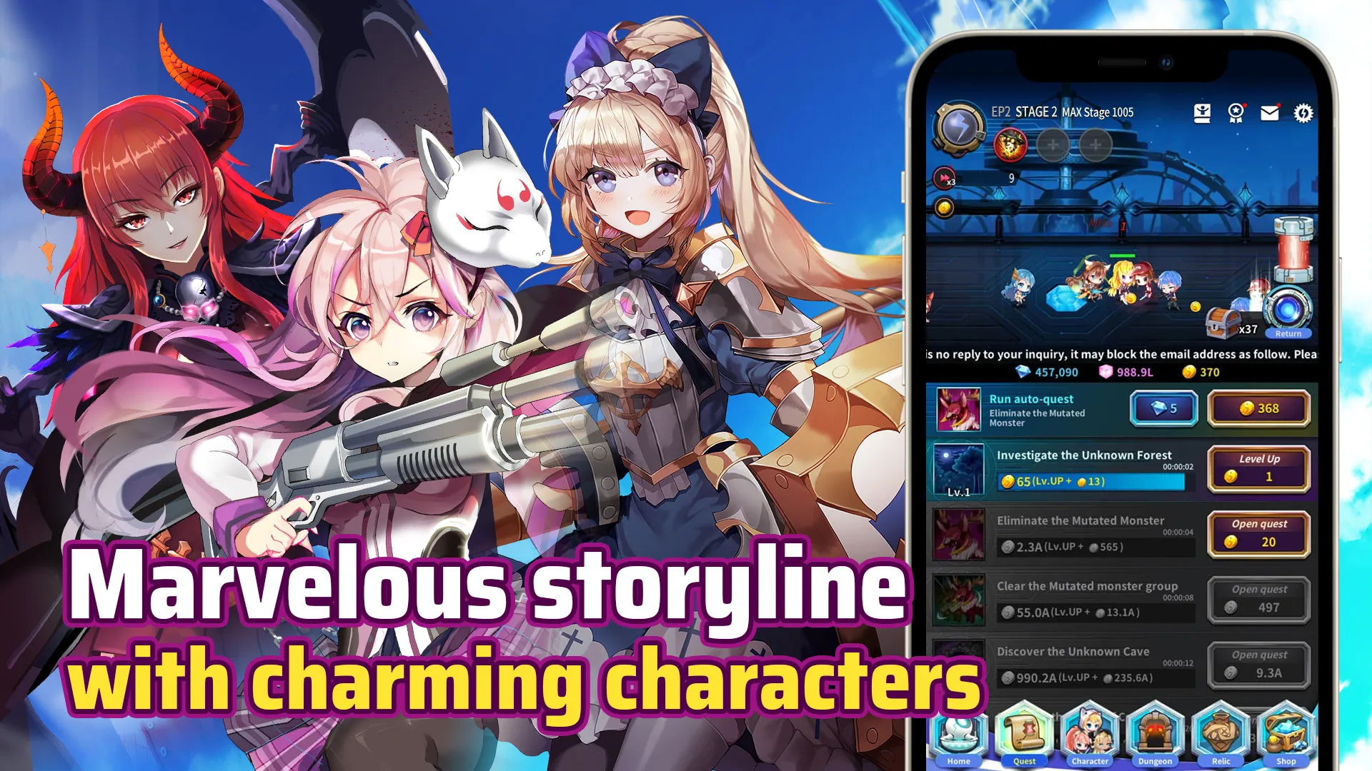 Abyss : Rebirth Phantom v1.84.0 APK Мод (Много денег) Screenshot 2