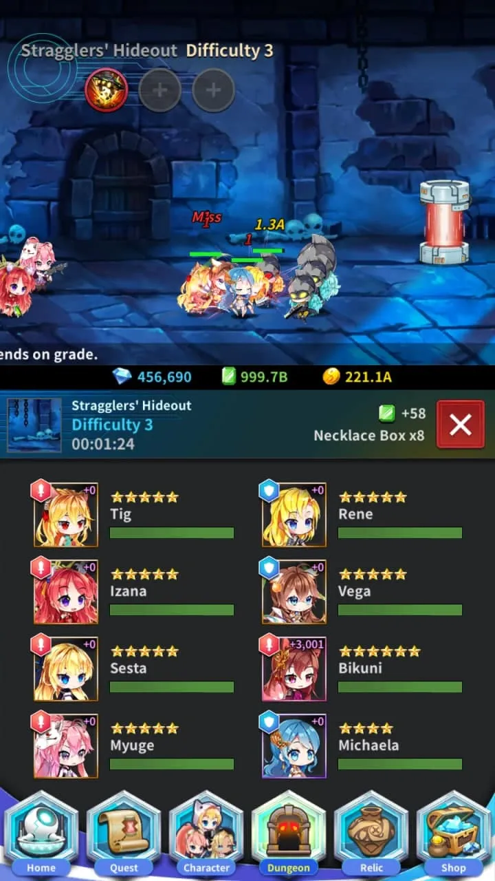 Abyss : Rebirth Phantom v1.84.0 APK Мод (Много денег) Screenshot 4