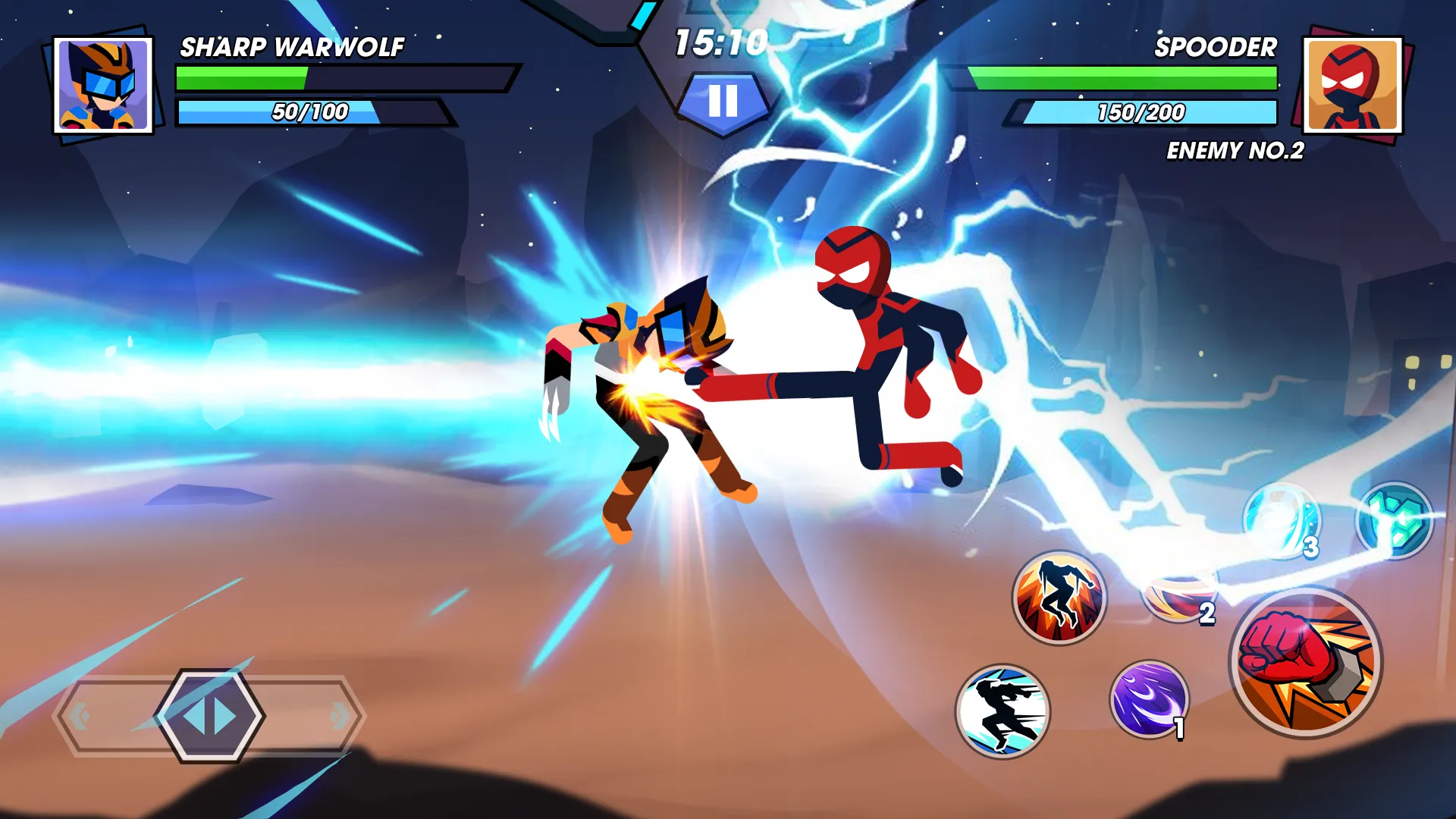 Stickman Fighter Infinity [мод: много денег] Screenshot 3