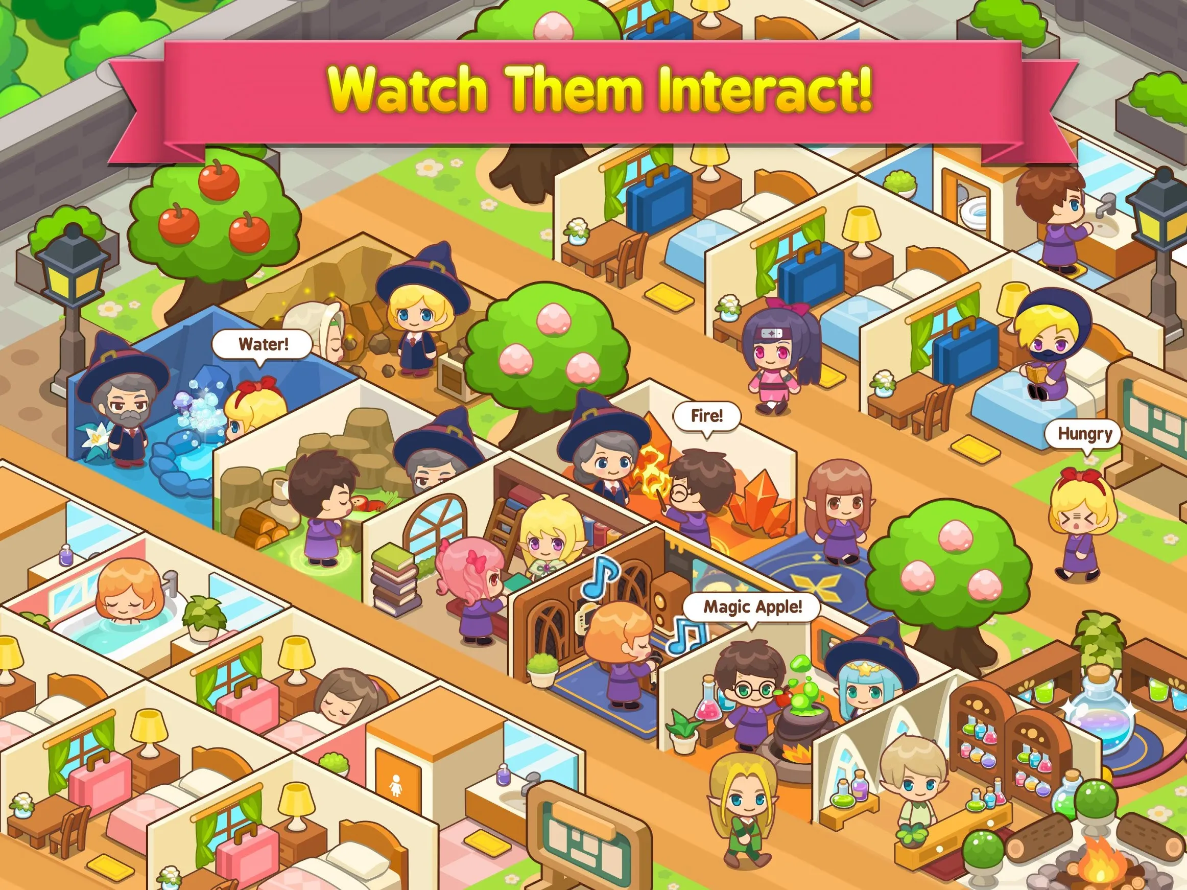 Magic School Story [мод: много денег] Screenshot 4