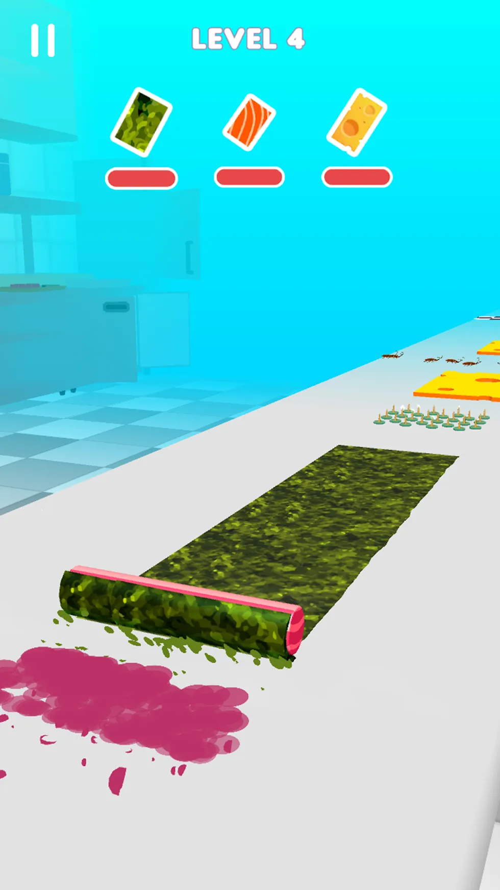Sushi Roll 3D - Готовь Суши [мод: много денег] Screenshot 1