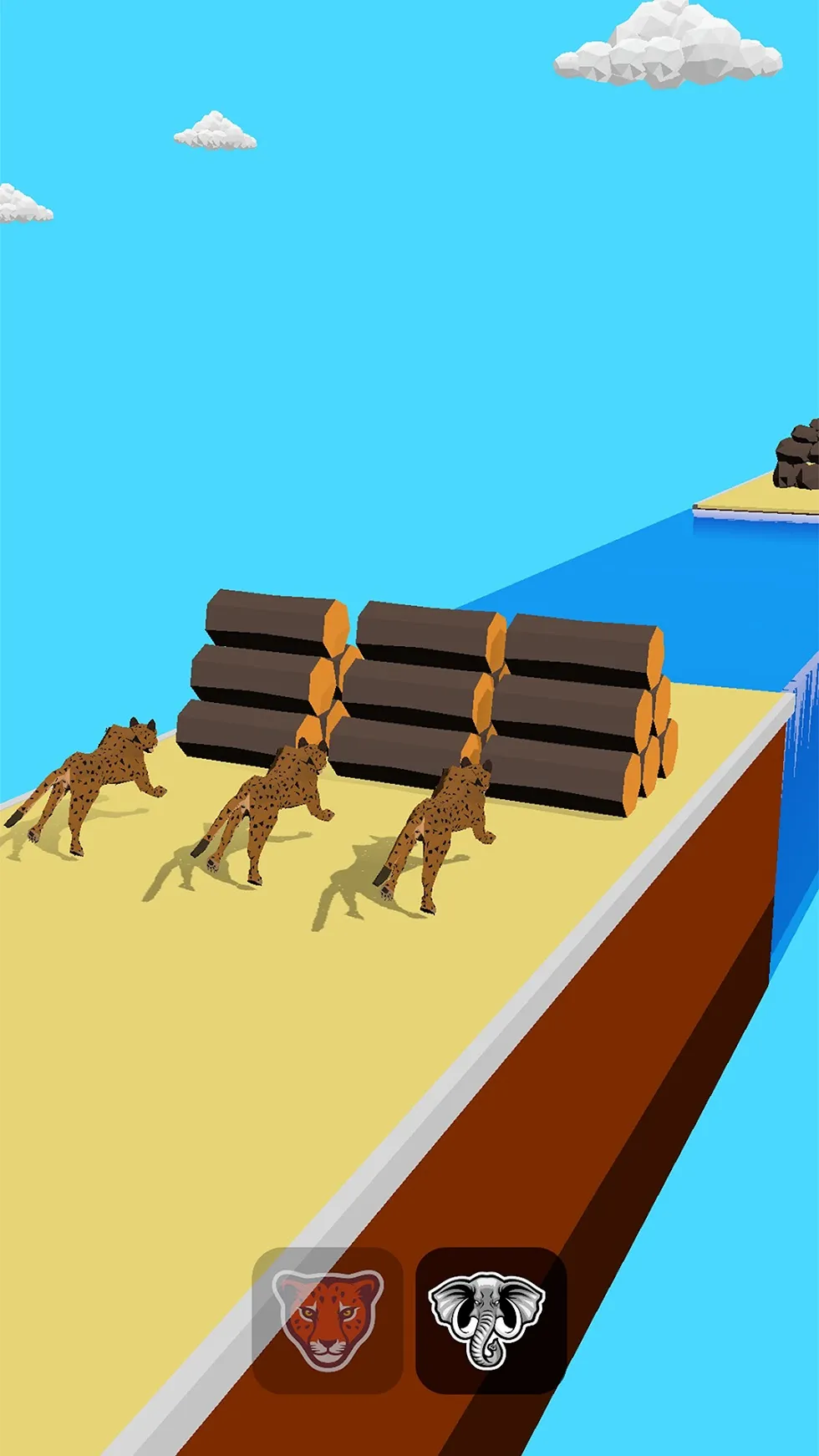 Animal Transform Race – Epic Race 3D [мод: без рекламы] Screenshot 1