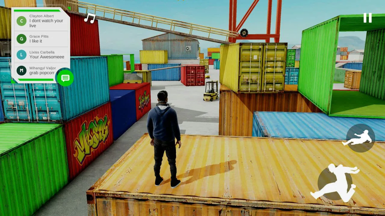 Rysen Dawn: Parkour Game v2 APK Мод (Много денег) Screenshot 1