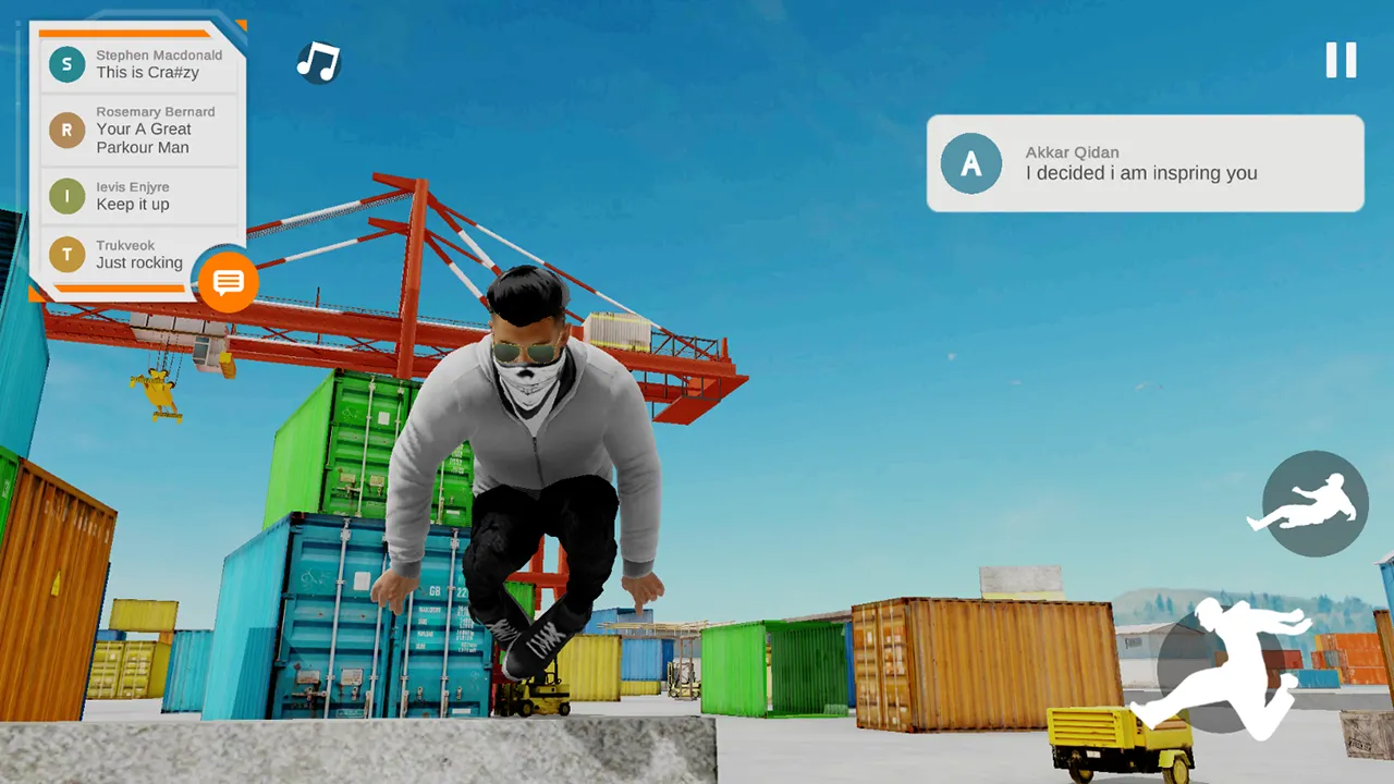 Rysen Dawn: Parkour Game v2 APK Мод (Много денег) Screenshot 2