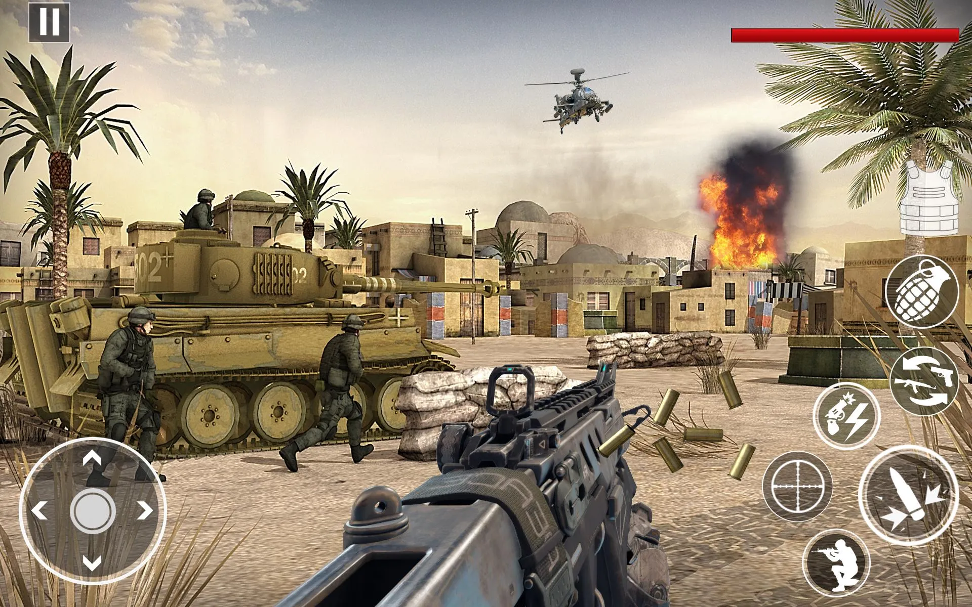 Мировая война Gun Игры [мод: режим бога] Screenshot 1