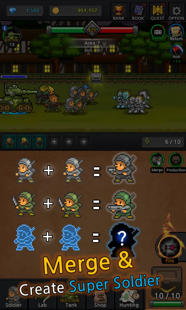 Воспитание солдата v4.7.9 APK Мод (Режим бога) Screenshot 3