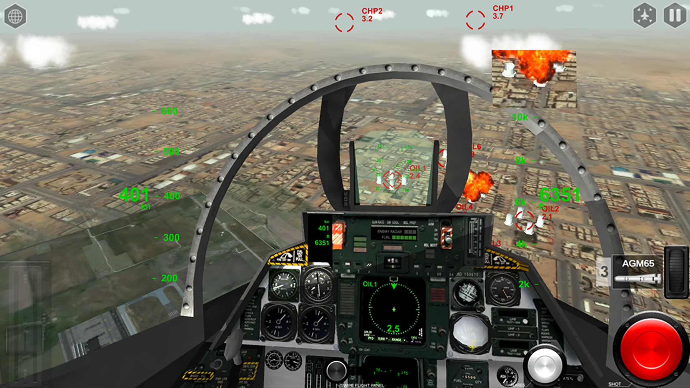AirFighters v4.3.2 APK Мод (Меню, Разблокированы все самолёты) Screenshot 2