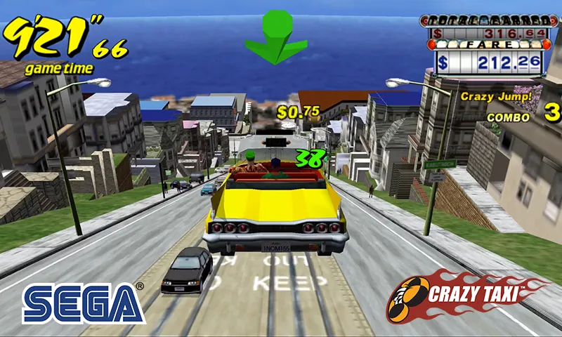 Crazy Taxi Classic [мод: без рекламы] Screenshot 1
