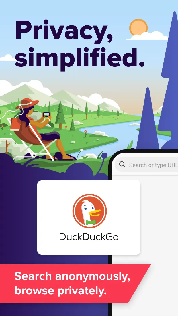 DuckDuckGo Privacy Browser Screenshot 1