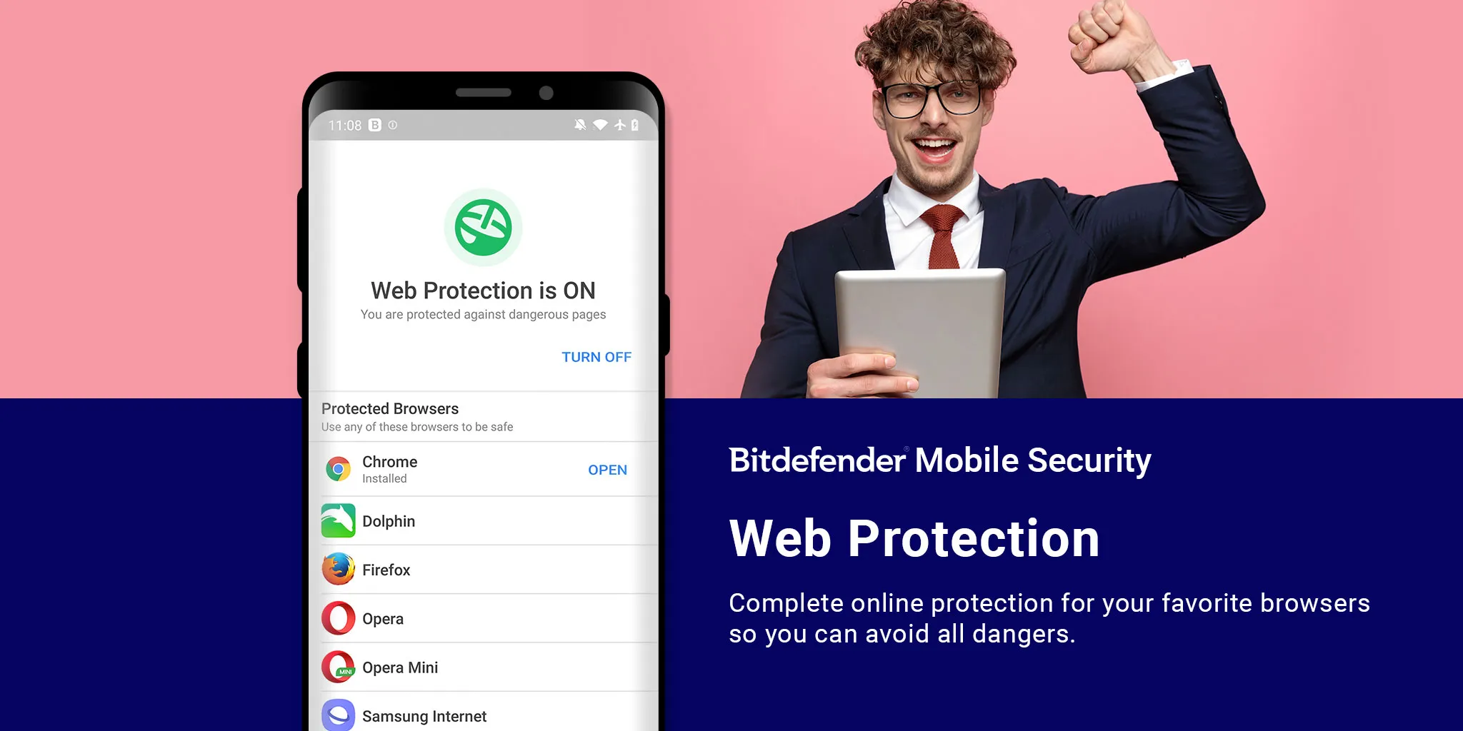 Bitdefender Mobile Security & Antivirus Premium [мод: всё открыто] Screenshot 3