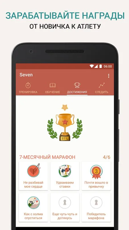 7 Минут Упражнение – Семь Screenshot 4