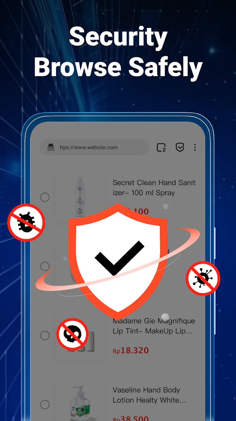 Free Adblocker Browser v139.1.4068 APK Мод (Всё открыто, Premium) Screenshot 5