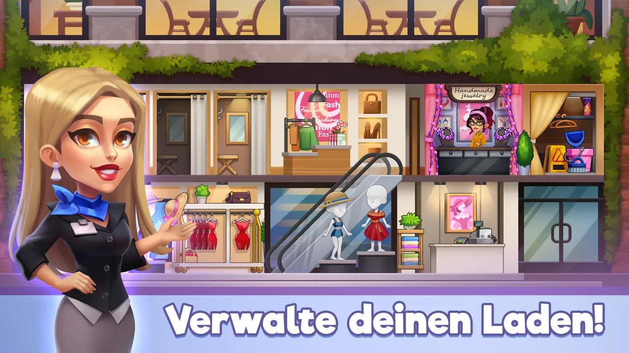 Fashion Shop Tycoon v1.10.13 APK Мод (Много денег) Screenshot 4 Fashion Shop Tycoon v1.10.13 APK Мод (Много денег) Screenshot 4