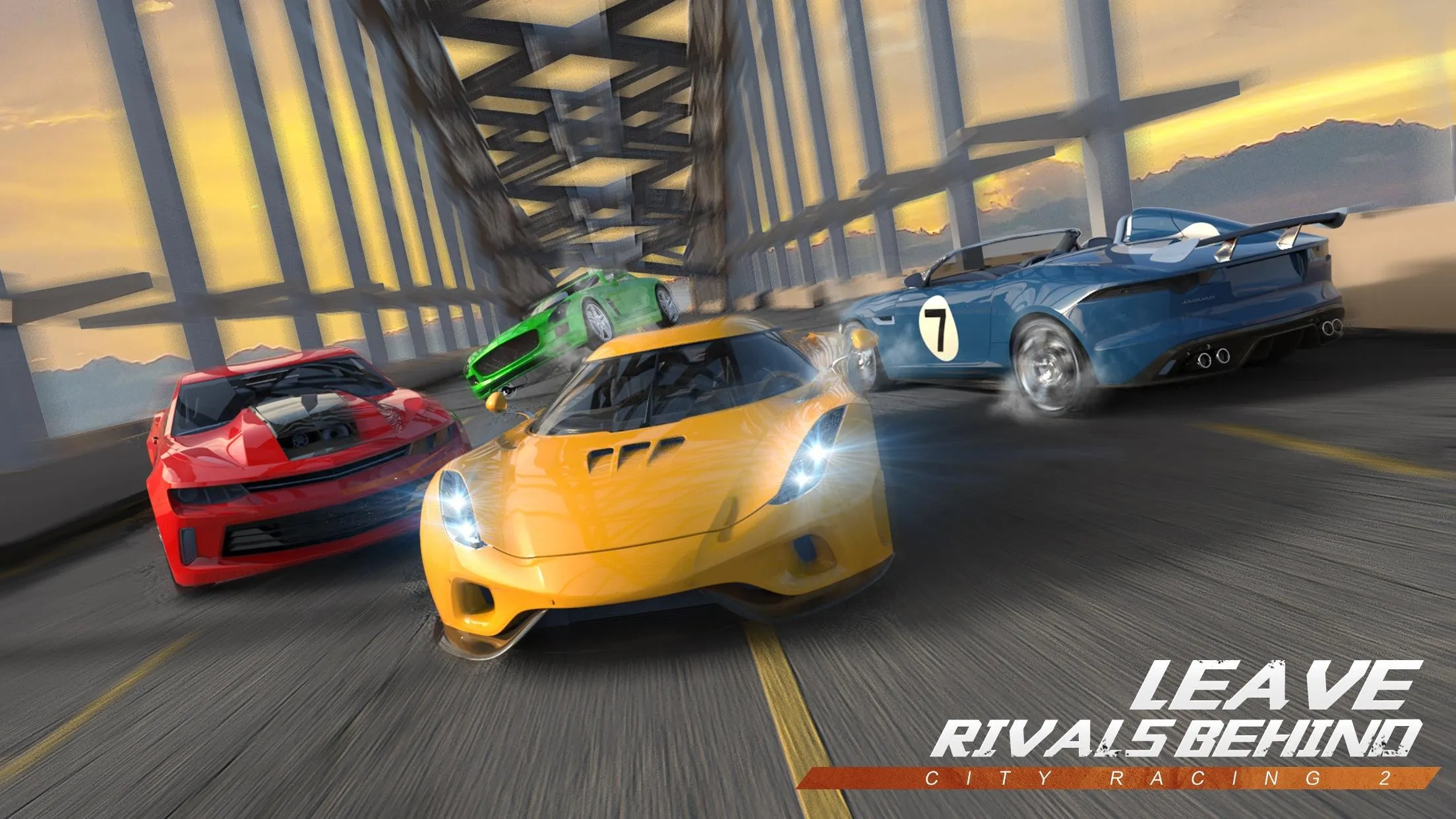 City Racing 2: 3D Fun Epic Car Action Racing Game [мод: без рекламы] Screenshot 3