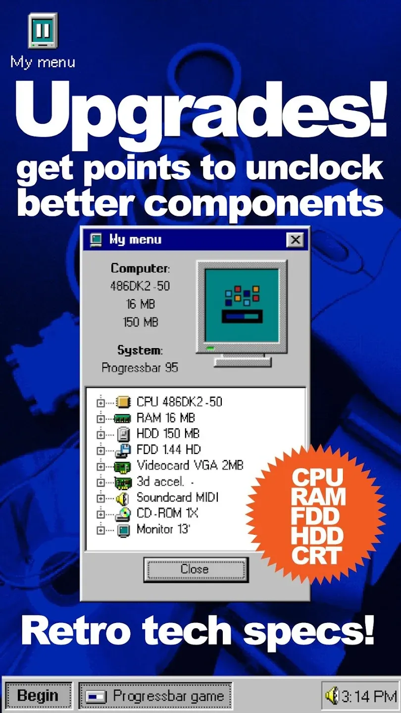 Progressbar95 казуальная игра v1.0950 APK Мод (Много денег) Screenshot 5