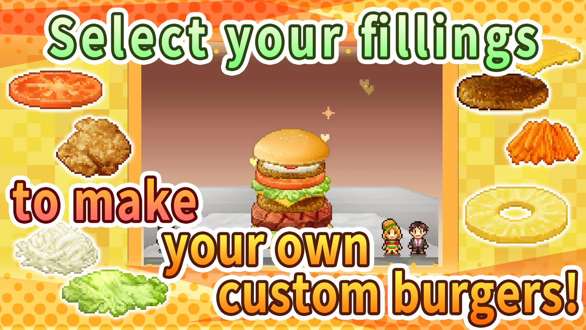 Burger Bistro Story v1.5.2 APK Мод (Меню, Много денег и бургеров) Screenshot 2 Burger Bistro Story v1.5.2 APK Мод (Меню, Много денег и бургеров) Screenshot 2
