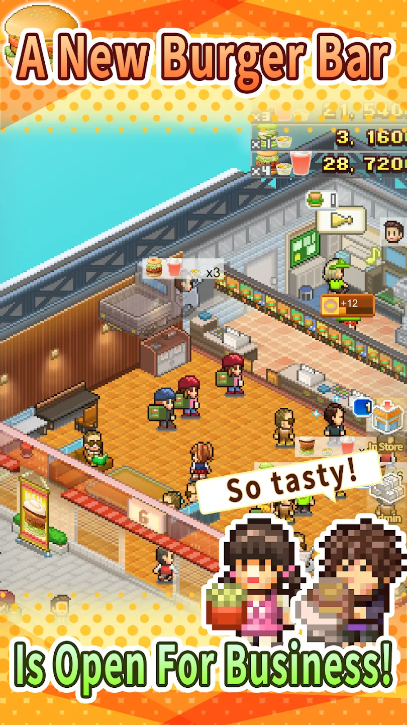 Burger Bistro Story v1.5.2 APK Мод (Меню, Много денег и бургеров) Screenshot 4 Burger Bistro Story v1.5.2 APK Мод (Меню, Много денег и бургеров) Screenshot 4