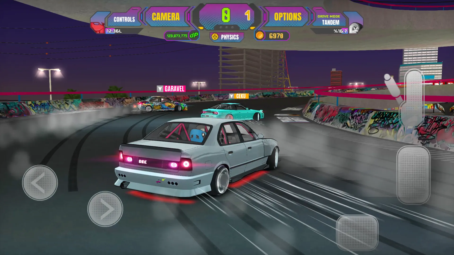 Project Drift 2.0 v154 APK Мод (Меню, Много денег) Screenshot 4 Project Drift 2.0 v154 APK Мод (Меню, Много денег) Screenshot 4