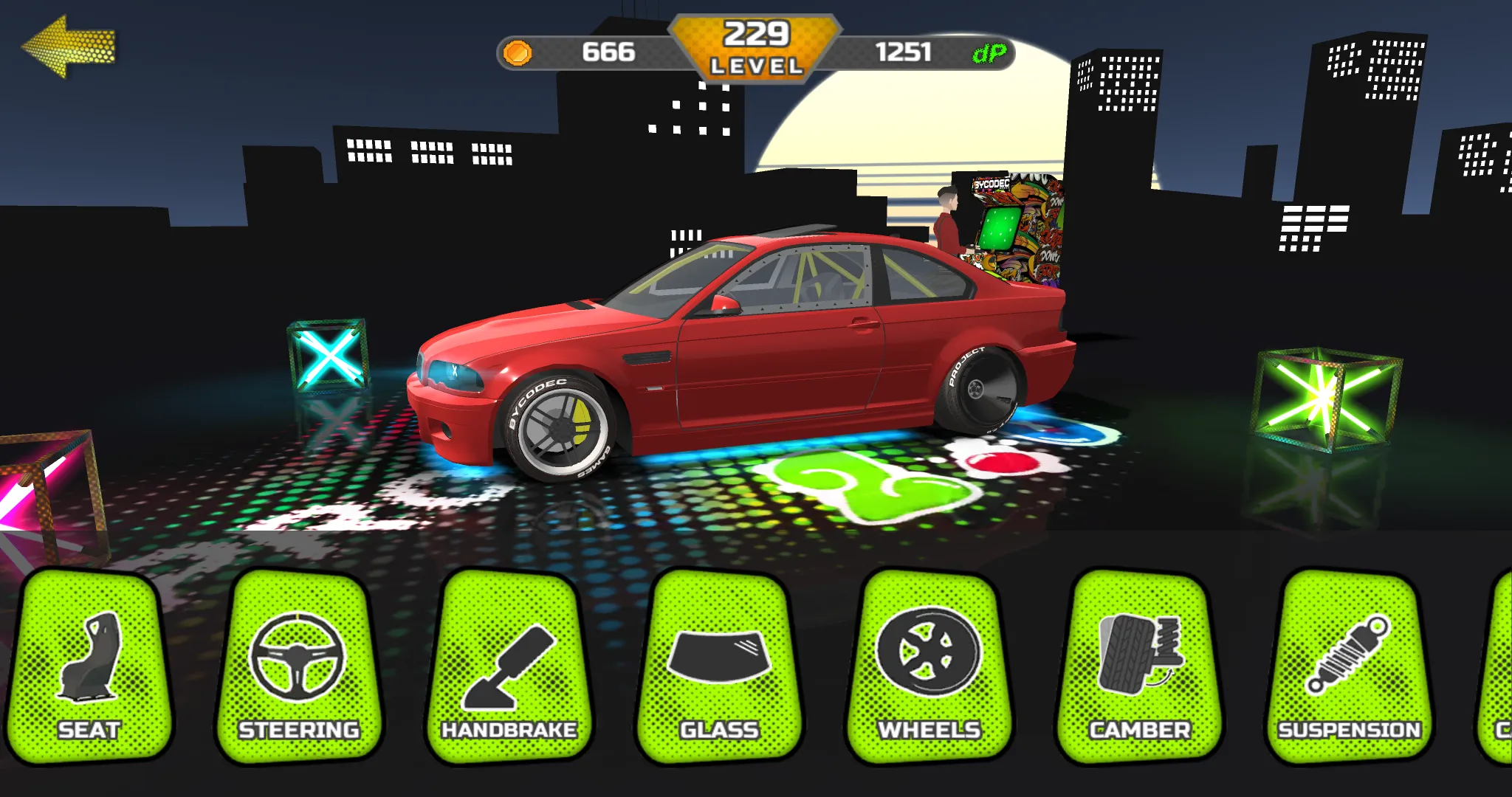 Project Drift 2.0 v154 APK Мод (Меню, Много денег) Screenshot 5