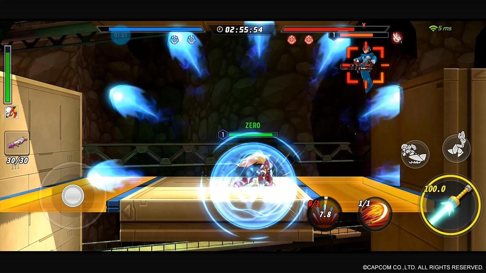 ROCKMAN X DiVE [мод: режим бога] Screenshot 3