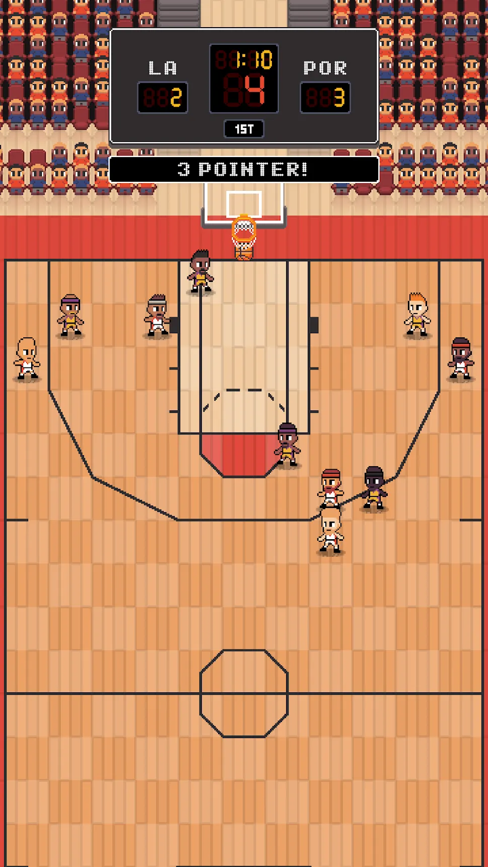 Hoop League Tactics [мод: всё открыто] Screenshot 1
