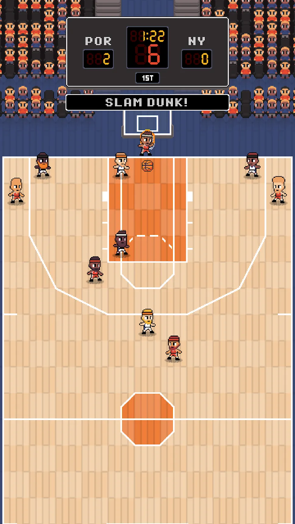 Hoop League Tactics [мод: всё открыто] Screenshot 3