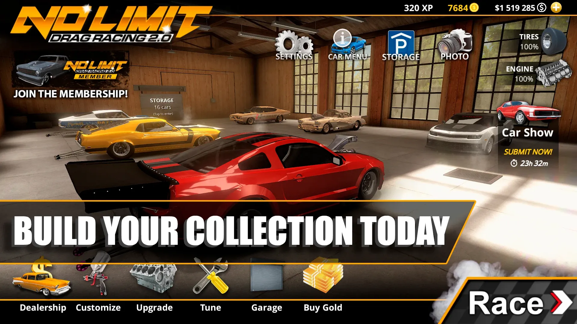 No Limit Drag Racing 2 v2.14.6 APK Мод (Много денег) Screenshot 1 No Limit Drag Racing 2 v2.14.6 APK Мод (Много денег) Screenshot 1