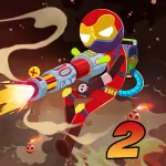 Скачать Stick Destruction – Battle of Ragdoll Warriors [мод: много денег] на Андроид