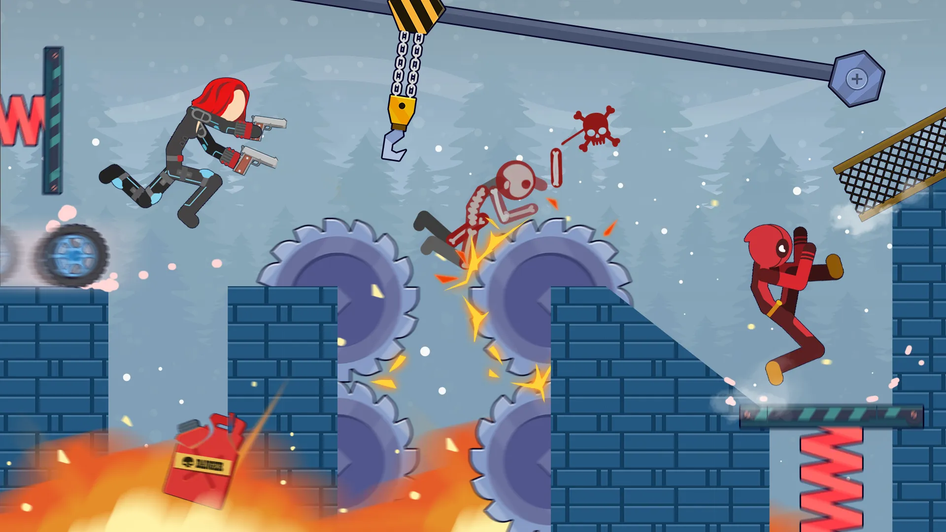 Stick Destruction – Battle of Ragdoll Warriors [мод: много денег] Screenshot 4