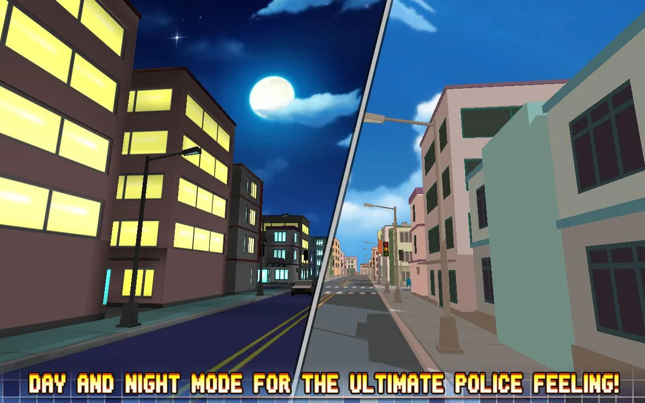 Blocky City: Ultimate Police [мод: бесплатные покупки] Screenshot 4