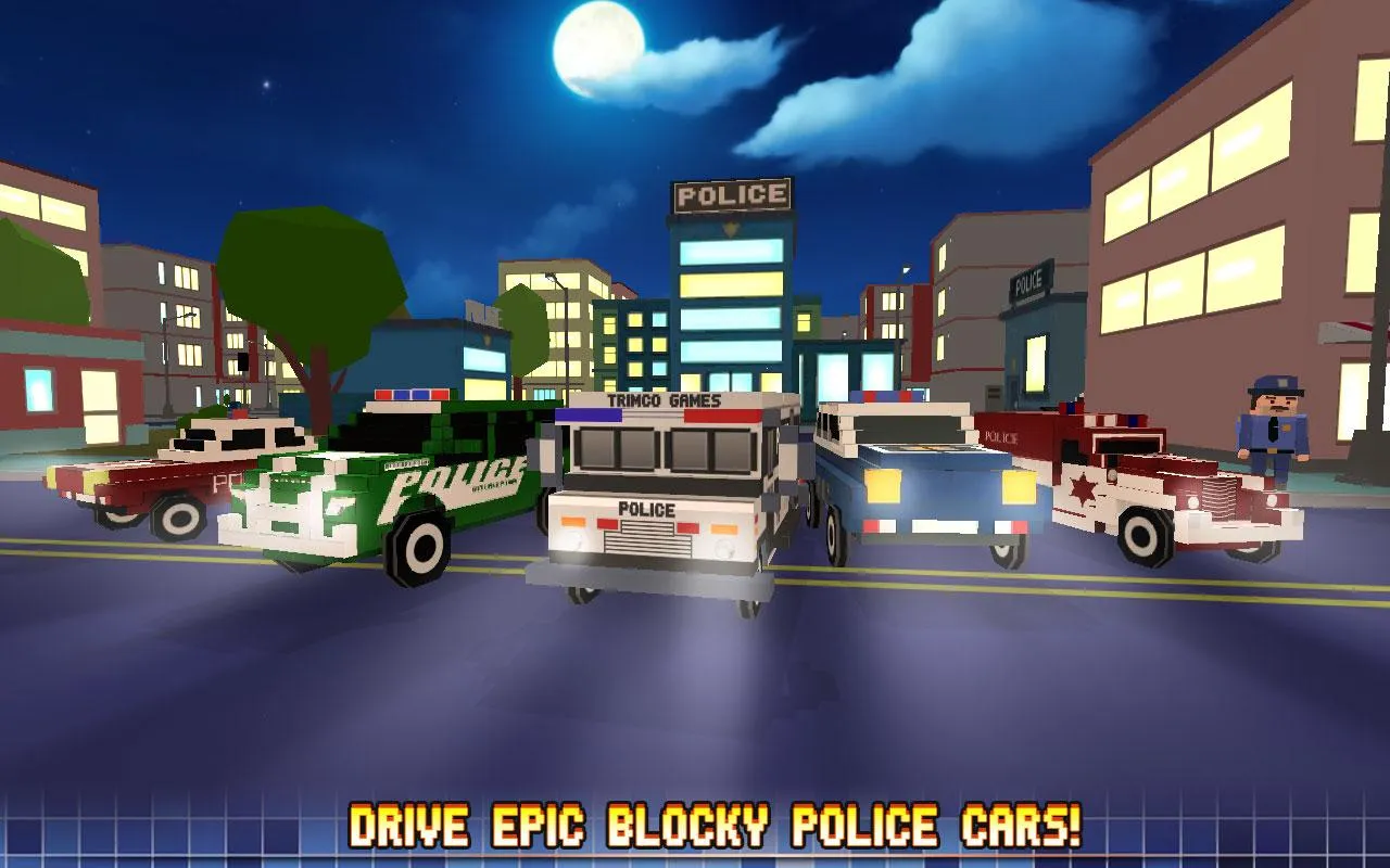 Blocky City: Ultimate Police [мод: бесплатные покупки] Screenshot 5