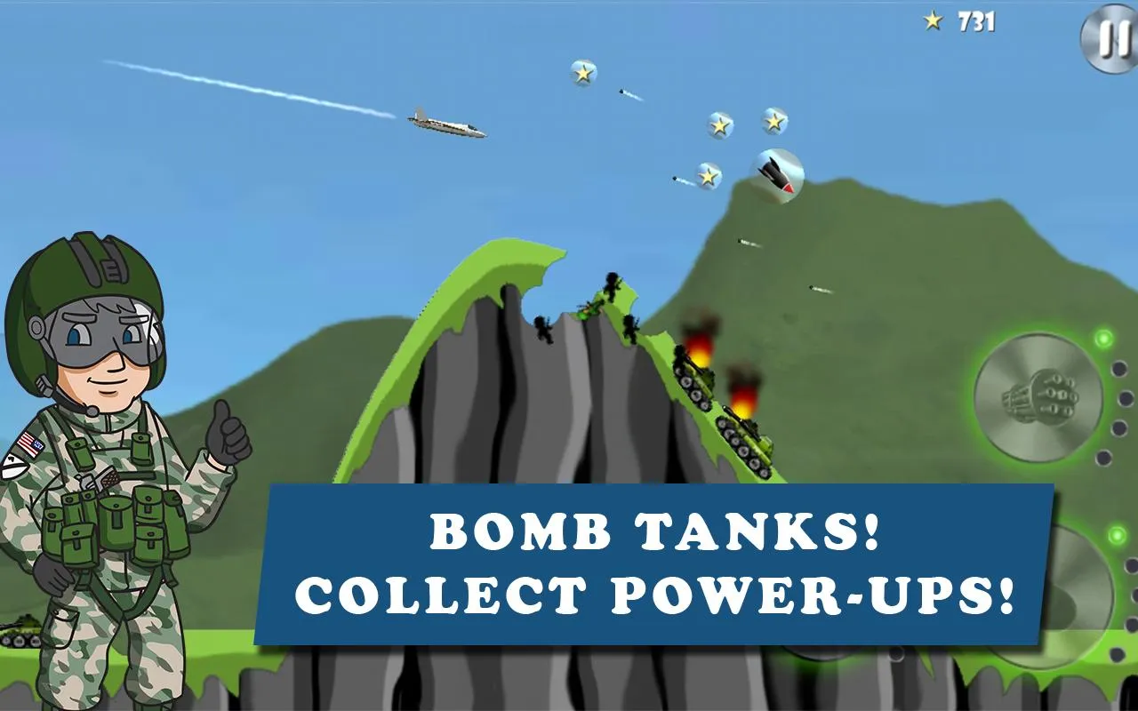 Carpet Bombing – Fighter Bomber Attack [мод: много денег] Screenshot 1
