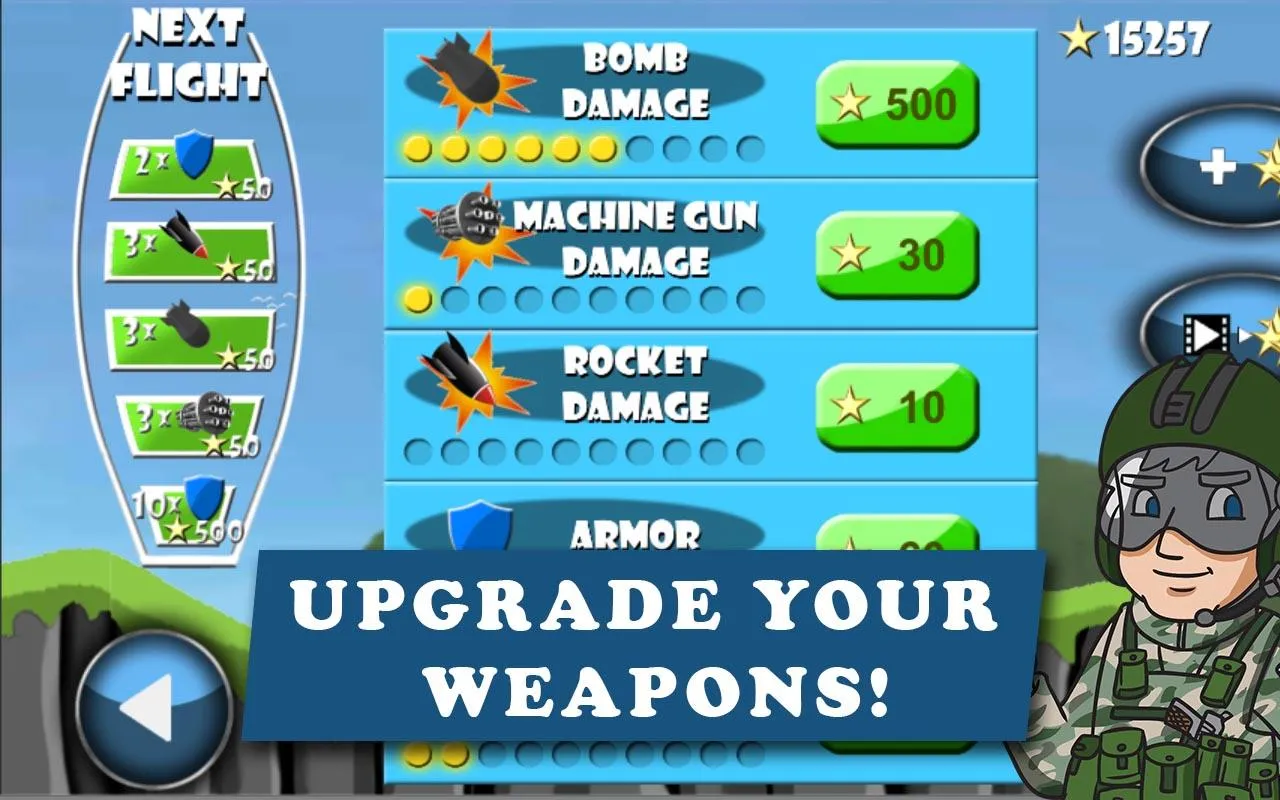 Carpet Bombing – Fighter Bomber Attack [мод: много денег] Screenshot 2
