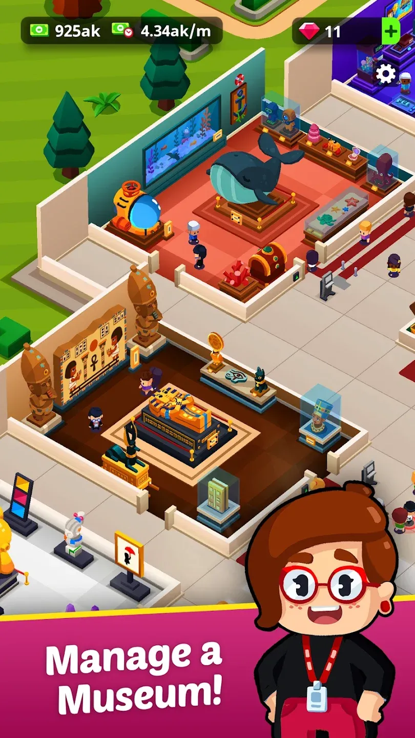 Idle Museum: империя искусства v1.11.25 APK Мод (Много денег) Screenshot 2 Idle Museum: империя искусства v1.11.25 APK Мод (Много денег) Screenshot 2