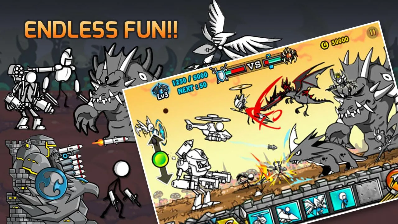 Cartoon Wars 2 [мод: много денег] Screenshot 5