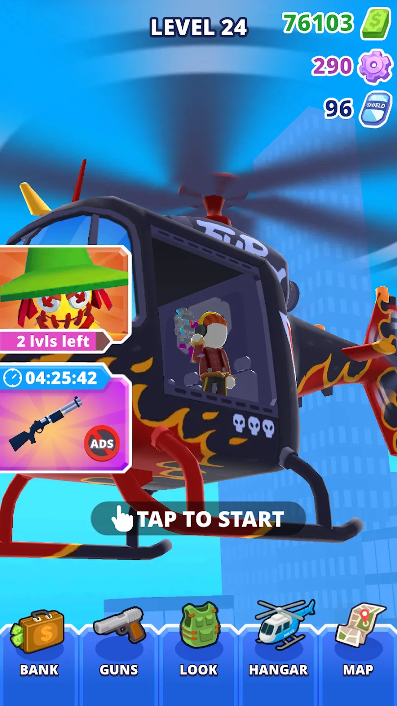 Helicopter Escape 3D v1.18.25 APK Мод (Много денег) Screenshot 1 Helicopter Escape 3D v1.18.25 APK Мод (Много денег) Screenshot 1