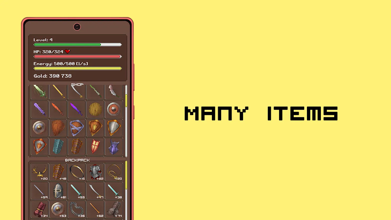 Simplest RPG - Text Adventure [мод: меню] Screenshot 2